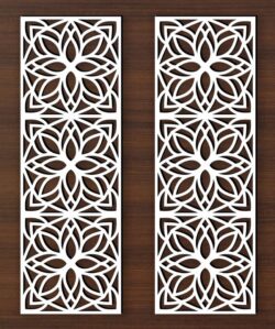 Design pattern screen E0021052 file cdr and dxf free vector download for laser cut cnc