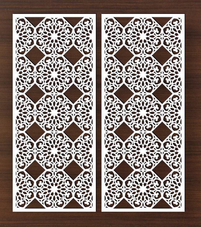 Design pattern screen E0021126 file cdr and dxf free vector download for laser cut cnc