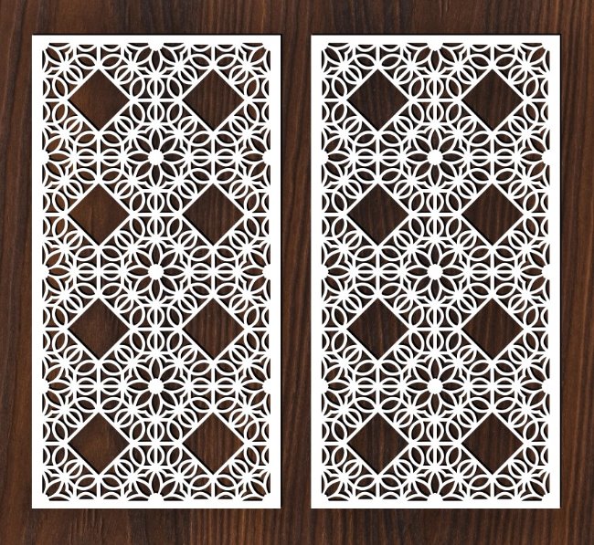 Design pattern screen E0021128 file cdr and dxf free vector download for laser cut cnc