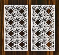 Design pattern screen E0021129 file cdr and dxf free vector download for laser cut cnc
