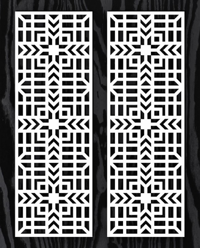 Design pattern screen E0021340 file cdr and dxf free vector download for laser cut cnc