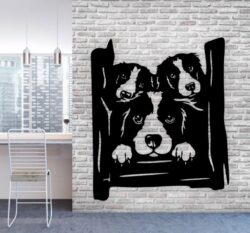 Dogs E0021321 file cdr and dxf free vector download for laser cut plasma