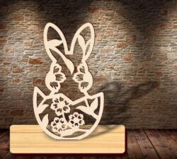 Easter decor stand E0020901 file cdr and dxf free vector download for laser cut