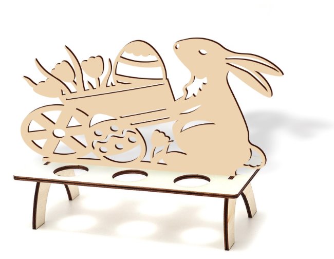 Easter egg holder E0021061 file cdr and dxf free vector download for laser cut