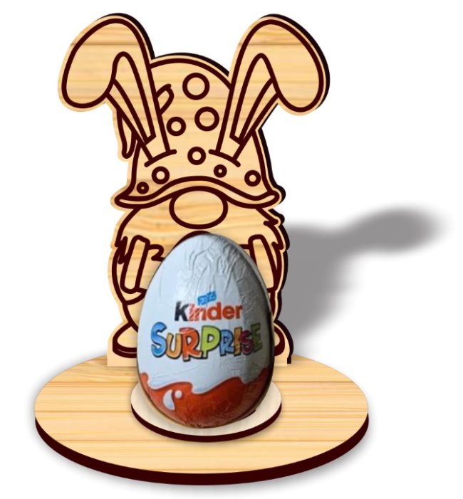 Easter egg holder E0021119 file cdr and dxf free vector download for laser cut