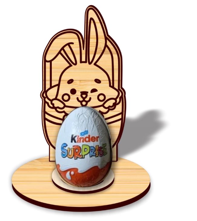 Easter egg holder E0021120 file cdr and dxf free vector download for laser cut