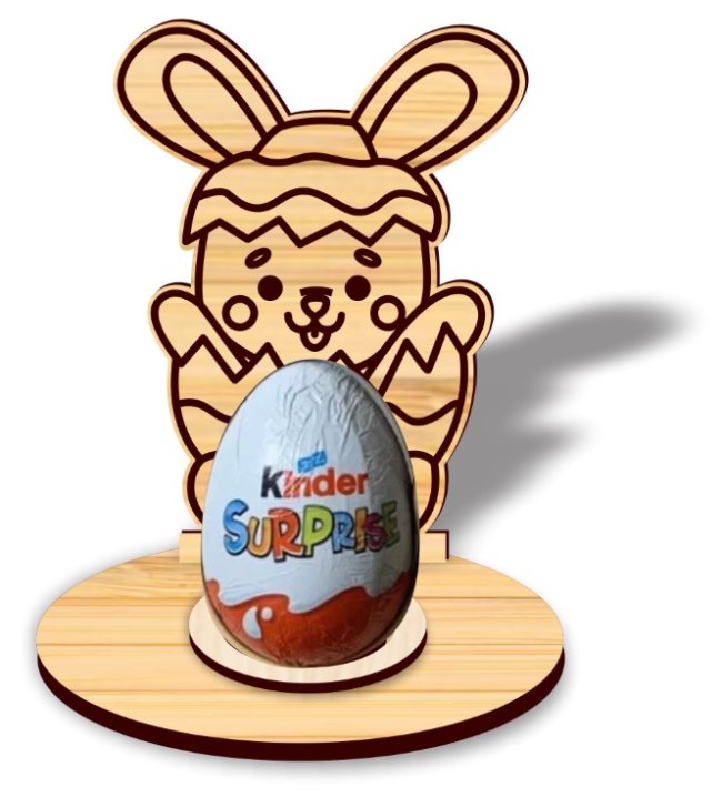 Easter egg holder E0021121 file cdr and dxf free vector download for laser cut