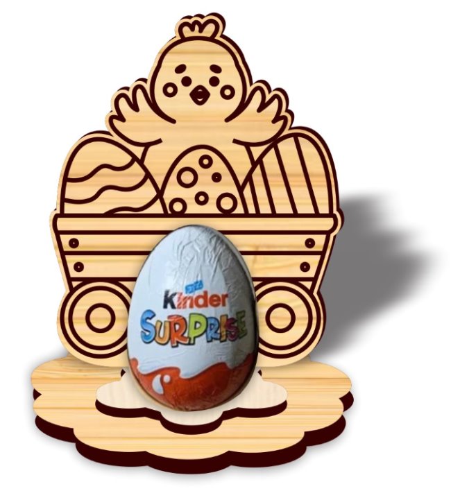 Easter egg holder E0021123 file cdr and dxf free vector download for laser cut