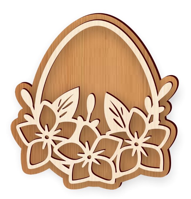 Easter ornament E0020895 file cdr and dxf free vector download for laser cut