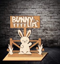 Easter stand E0021116 file cdr and dxf free vector download for laser cut