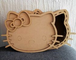 Kitty E0020951 file cdr and dxf free vector download for laser cut