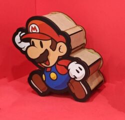 Mario box E0021077 file cdr and dxf free vector download for laser cut