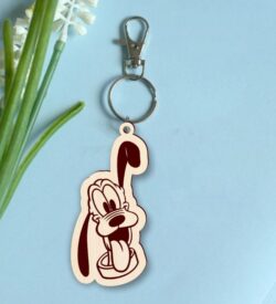 Pluto dog keychain E0020892 file cdr and dxf free vector download for laser cut