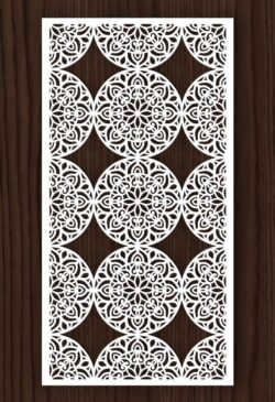 Design pattern screen E0021342 file cdr and dxf free vector download for laser cut cnc