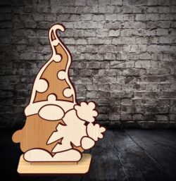 Easter gnome E0020982 file cdr and dxf free vector download for laser cut
