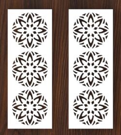 Design pattern screen E0021057 file cdr and dxf free vector download for laser cut cnc