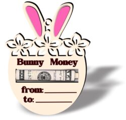 Easter money holder E0021072 file cdr and dxf free vector download for laser cut