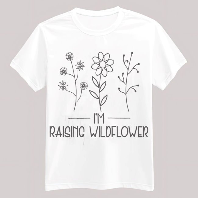 I'm raising wildflowers E0021514 file cdr and eps svg free vector download for print