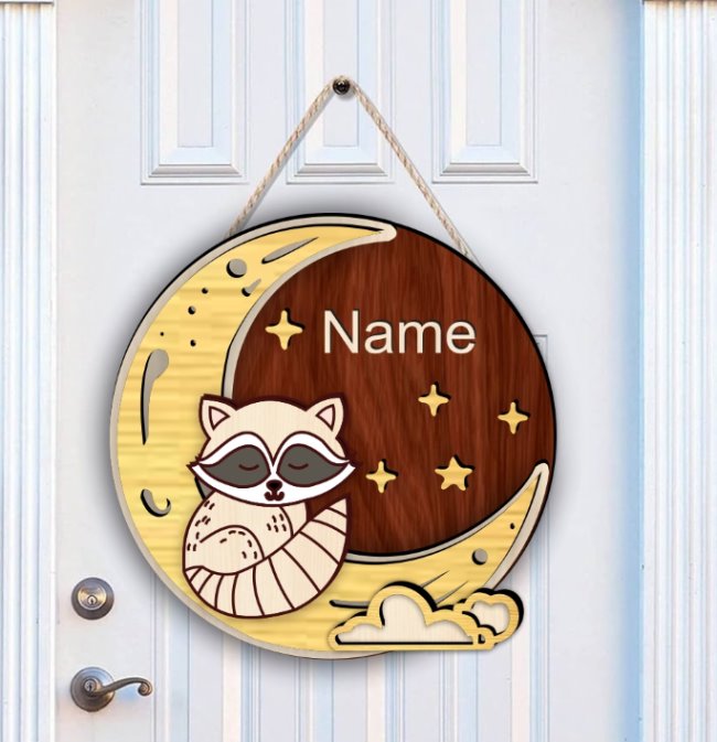 Door sign E0021544 file cdr and dxf free vector download for laser cut