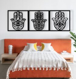 Hand wall decor E0021390 file cdr and dxf free vector download for laser cut plasma