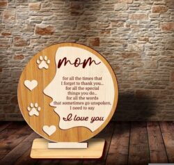 Happy mother day E0021362 file cdr and dxf free vector download for laser cut