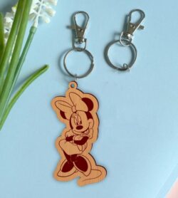 Minnie keychain E0021531 file cdr and dxf free vector download for laser cut