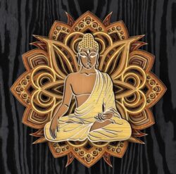 Multilayer Buddha E0021645 file cdr and dxf free vector download for laser cut