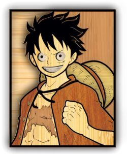 Multilayer Luffy E0021511 file cdr and dxf free vector download for Laser cut