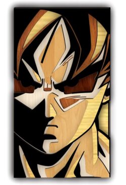 Multilayer Songoku E0021606 file cdr and dxf free vector download for laser cut