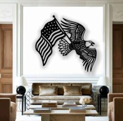 Eagle E0021915 file cdr and dxf free vector download for Laser cut