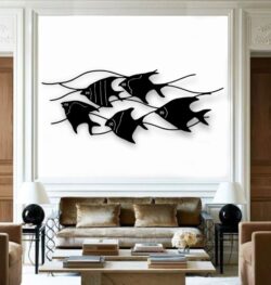 Fish E0021953 file cdr and dxf free vector download for Laser cut plasma