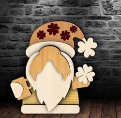 Gnome E0021831 file cdr and dxf free vector download for laser cut