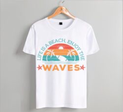 Life Is A Beach Enjoy The Waves E0021911 file cdr and eps svg free vector download for print