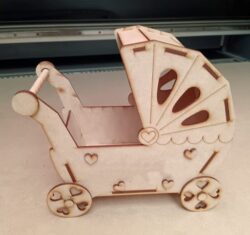 Stroller E0022011 file cdr and dxf free vector download for Laser cut
