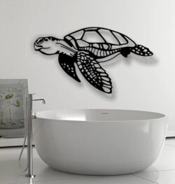 Turtle E0021952 file cdr and dxf free vector download for Laser cut plasma