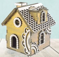 House E0022071 file cdr and dxf free vector download for Laser cut