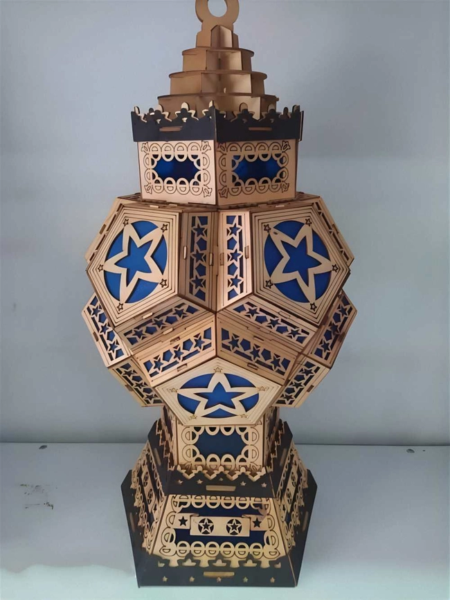 Classic ramadan lantern S0000893 file cdr and dxf pdf free vector download for Laser cut
