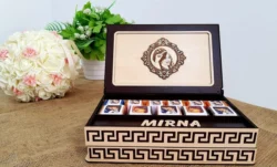 Decorative chocolate gift box S0000965 file cdr and dxf pdf free vector download for Laser cut