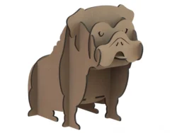 Dog remote control holder S0000982 file cdr and dxf pdf free vector download for Laser cut