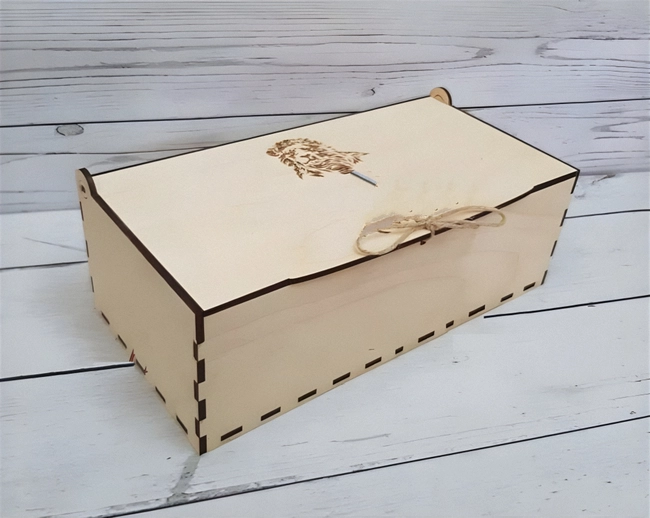 Plywood engraved lion birthday gift box S0000661 file cdr and dxf pdf free vector download for Laser cut 5 Plywood engraved lion birthday gift box S0000661 file cdr and dxf pdf free vector download for Laser cut