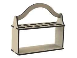 Spice rack with handle S0001140 file cdr and dxf pdf free vector download for Laser cut