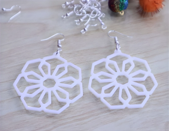 Women acrylic earrings S0000256 file cdr and dxf pdf free vector download for Laser cut 5 Women acrylic earrings S0000256 file cdr and dxf pdf free vector download for Laser cut