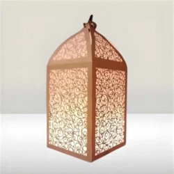 Arabesque pattern lantern S0001555 file cdr and dxf pdf free vector download for Laser cut