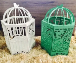 Birdcage tealight candle holder S0001573 file cdr and dxf pdf free vector download for Laser cut