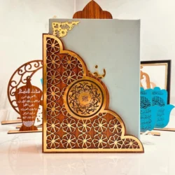 Decorative wall quran stand S0001646 file cdr and dxf pdf free vector download for Laser cut