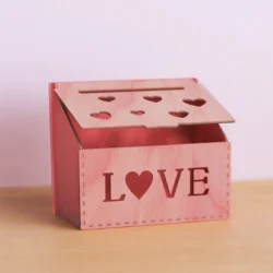 Gift box S0001489 file cdr and dxf pdf free vector download for Laser cut