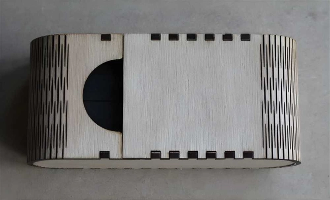 Glasses box S0001434 file cdr and dxf pdf free vector download for Laser cut