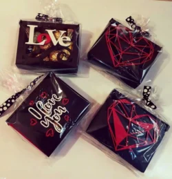 Valentine day love gift S0001601 file cdr and dxf pdf free vector download for Laser cut