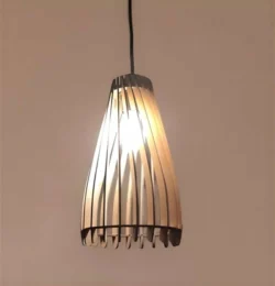 Wood lamp S0001501 file cdr and dxf pdf free vector download for Laser cut