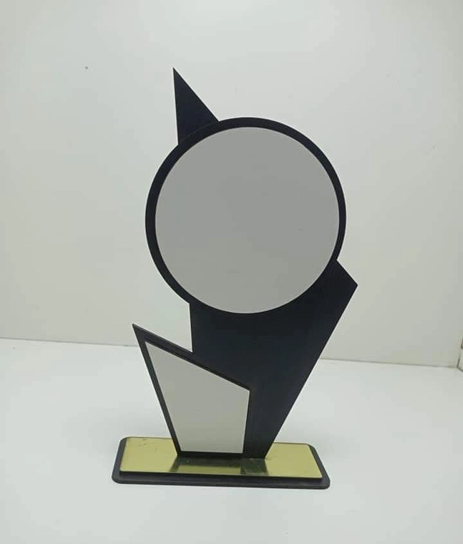 Wooden employee recognition trophy S0001513 file cdr and dxf pdf free vector download for Laser cut 5 Wooden employee recognition trophy S0001513 file cdr and dxf pdf free vector download for Laser cut